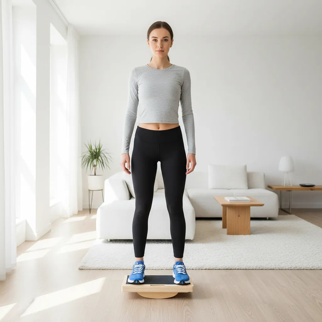 Balance Board – 3-in-1 Wooden Slant &amp; Calf Stretch Board