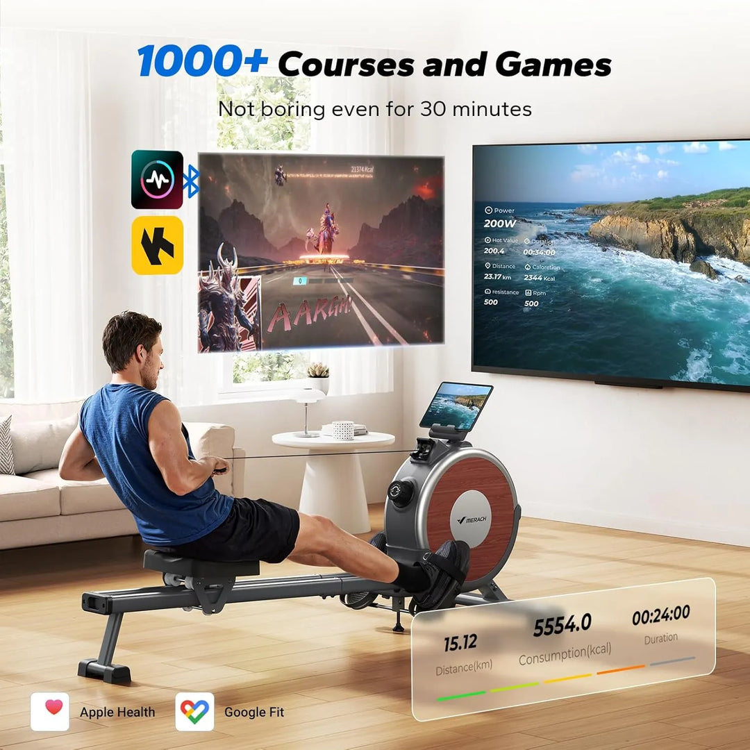 Magnetic Resistance Rowing Machine