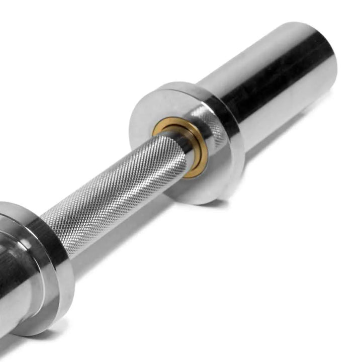 Loadable Barbell Standard dumbbell weight set with adjustable weights and bar for strength training and fitness workouts.