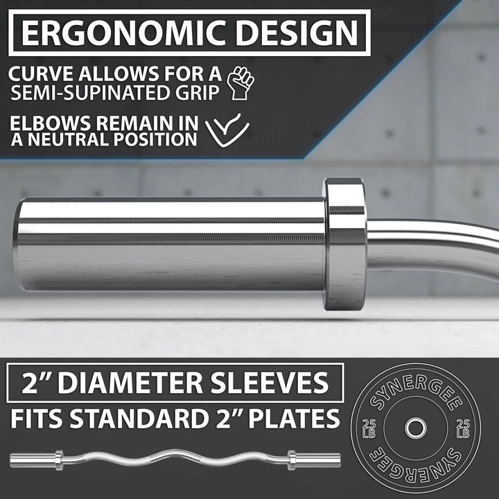 Synergee EZ Curl Bars