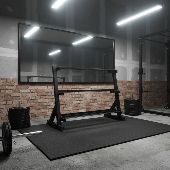 Three-Tier Dumbbell Rack